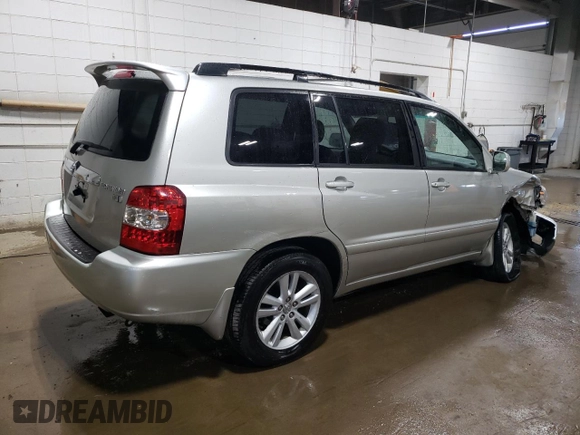 2006 Toyota Highlander z VIN JTEEW21A160007888, wystawiony jako Copart lot #56704465 z przebiegiem 163 322 mil mil oraz Szkoda całkowita • Salvage title. Historia ofert i sprzedaży dostępna na DreamBid. Obrazek 3.