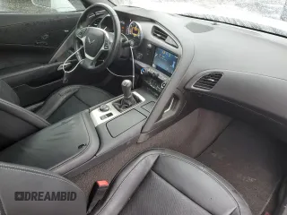 2015 Chevrolet Corvette 2LT with VIN 1G1YC2D78F5125250, listed as a Copart auction lot 46104575 with 39,704 mi miles and Salvage Title. Bid and sale history available at carsss.com. Image 8.