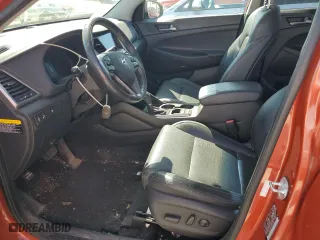 2017 Hyundai Tucson SE with VIN KM8J3CA44HU411092, listed as a Copart auction lot 52169395 with 106,809 mi miles and Salvage Title. Bid and sale history available at carsss.com. Image 7.