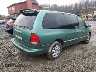 1999 Dodge Caravan SE with VIN 2B4GP44G2XR172827, listed as a Copart auction lot 80656604 with 157,636 mi miles and Salvage Title. Bid and sale history available at carsss.com. Image 3.