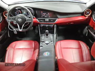 2018 Alfa Romeo Giulia with VIN ZARFAEBN5J7591566, listed as a Copart auction lot 53238605 with 36,113 mi miles and Clean title. Bid and sale history available at DreamBid. Image 8.