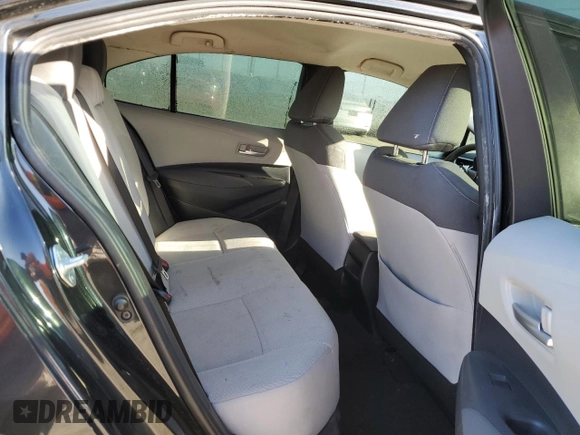 2021 Toyota Corolla LE with VIN JTDEPMAE0MJ150807, listed as a Copart auction lot 46947665 with 143,869 mi miles and Salvage Title. Bid and sale history available at carsss.com. Image 10.