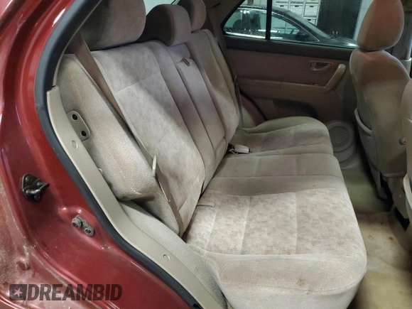 2005 Kia Sorento LX with VIN KNDJD733255391380, listed as a Copart auction lot 44764535 with 129,652 mi miles and Salvage Title. Bid and sale history available at carsss.com. Image 10.