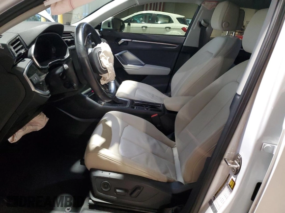 2019 Audi Q3 S line Premium Plus with VIN WA1EECF30K1064220, listed as a Copart auction lot 82536574 with 62,388 mi miles and Salvage Title. Bid and sale history available at carsss.com. Image 7.