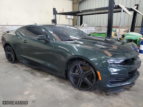 2020 Chevrolet Camaro 1SS with VIN 1G1FF1R78L0105851, listed as a Copart auction lot 44699385 with 49,704 mi miles and Salvage Title. Bid and sale history available at carsss.com. Image 4.