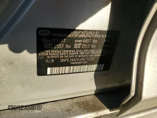 2018 Hyundai Sonata Limited with VIN 5NPE34AF6JH675332, listed as a Copart auction lot 46982715 with 39,985 mi miles and Salvage Title. Bid and sale history available at DreamBid. Image 12.