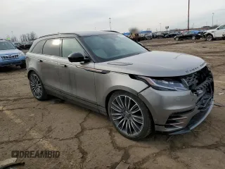 2019 Land Rover Range Rover Velar with VIN SALYM2EVXKA232618, listed as a Copart auction lot 43015965 with 57,113 mi miles and Clean Title. Bid and sale history available at DreamBid. Image 4.