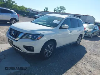 2018 Nissan Pathfinder Platinum with VIN 5N1DR2MM8JC661481, listed as a IAAI auction lot 42651882 with 83,591 mi miles and . Bid and sale history available at DreamBid. Image 2.
