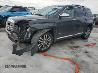 2017 GMC Terrain Denali z VIN 2GKFLRE39H6197640, wystawiony jako Copart lot #88732255 z przebiegiem 154 843 mil mil oraz Szkoda całkowita • Salvage title. Historia ofert i sprzedaży dostępna na DreamBid. Obrazek 1.