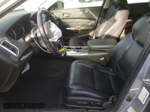 2016 Acura TLX V6 Tech with VIN 19UUB2F57GA001632, listed as a Copart auction lot 49934375 with 131,446 mi miles and Salvage Title. Bid and sale history available at carsss.com. Image 7.