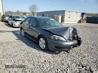 2011 Chevrolet Impala LS Fleet with VIN 2G1WF5EK0B1285055, listed as a Copart auction lot 54221105 with 110,002 mi miles and Salvage Title. Bid and sale history available at DreamBid. Image 13.