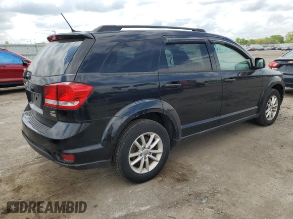 2014 Dodge Journey SXT z VIN 3C4PDCBG8ET115115, wystawiony jako Copart lot #56632555 z przebiegiem 139 785 mil mil oraz Szkoda całkowita • Salvage title. Historia ofert i sprzedaży dostępna na DreamBid. Obrazek 3.