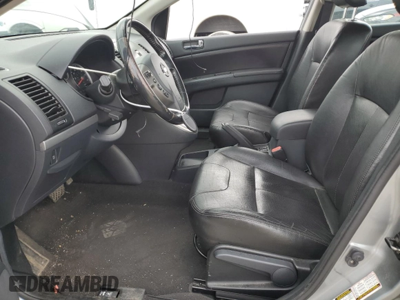 2010 Nissan Sentra 2.0 with VIN 3N1AB6AP3AL662109, listed as a Copart auction lot 59298045 with 121,218 mi miles and Salvage title. Bid and sale history available at DreamBid. Image 7.