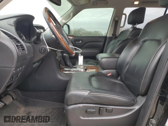 2018 Infiniti QX80 with VIN JN8AZ2NF3J9660053, listed as a Copart auction lot 47475485 with 158,911 mi miles and Clean Title. Bid and sale history available at DreamBid. Image 7.
