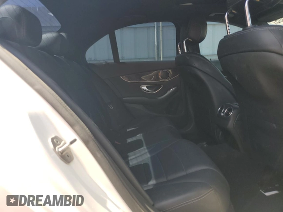 2018 Mercedes-Benz C 300 with VIN 55SWF4JB6JU250408, listed as a Copart auction lot 57645405 with 161,557 mi miles and Salvage title. Bid and sale history available at DreamBid. Image 10.