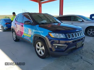 2017 Jeep Compass Latitude with VIN 3C4NJDBBXHT679623, listed as a IAAI auction lot 41810574 with 158,655 mi miles and . Bid and sale history available at DreamBid. Image 1.