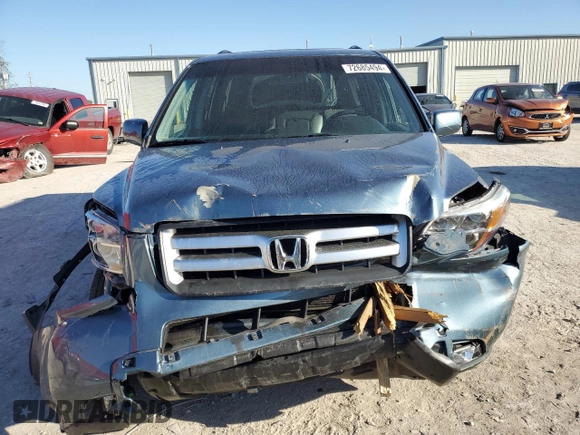 2007 Honda Pilot EX-L with VIN 5FNYF18517B028036, listed as a Copart auction lot 72685494 with Not Provided miles and Salvage Title. Bid and sale history available at DreamBid. Image 5.
