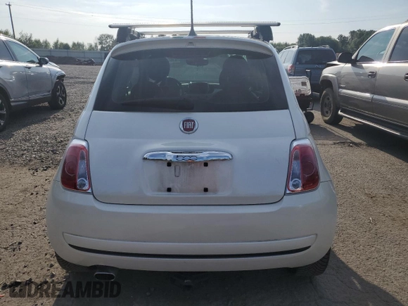 2017 FIAT 500 Pop с VIN 3C3CFFKR3HT671188, выставлен на аукционе Copart как лот 61052695 с пробегом 56 566 миль миль и Списание • Salvage title. История ставок и продаж доступна на DreamBid. Изображение 6.