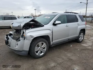 2014 GMC Terrain SLT with VIN 2GKALSEK9E6187596, listed as a Copart auction lot 47732825 with 0 mi miles and Salvage Title. Bid and sale history available at carsss.com. Image 1.