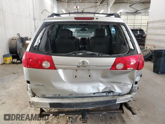 2006 Toyota Sienna XLE with VIN 5TDBA22C16S068161, listed as a Copart auction lot 55148035 with 494,678 mi miles and Salvage Title. Bid and sale history available at DreamBid. Image 6.