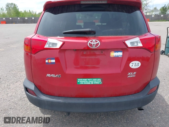 2013 Toyota RAV4 XLE with VIN 2T3RFREV3DW046082, listed as a IAAI auction lot 42200215 with 91,544 mi miles and . Bid and sale history available at carsss.com. Image 16.