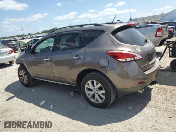 2011 Nissan Murano S with VIN JN8AZ1MW2BW181931, listed as a Copart auction lot 55060425 with 177,811 mi miles and Salvage Title. Bid and sale history available at DreamBid. Image 2.