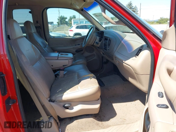 1998 Ford F-150 with VIN 1FTZX18W6WKB51438, listed as a IAAI auction lot 42658729 with 259,751 mi miles and . Bid and sale history available at DreamBid. Image 5.