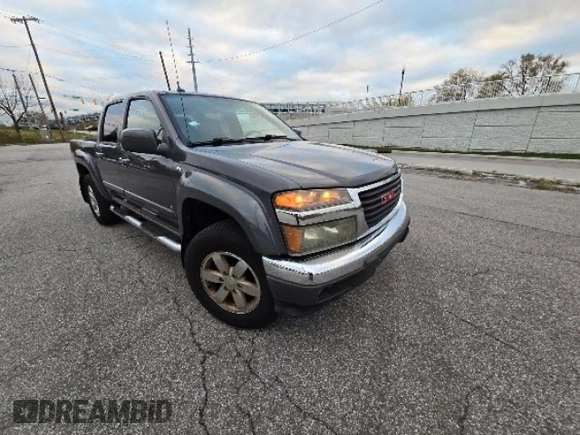 2009 GMC Canyon SLE2 with VIN 1GTDT13L098111327, listed as a Copart auction lot 80034304 with 223,133 mi miles and Clean Title. Bid and sale history available at carsss.com. Image 1.
