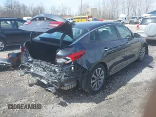 2019 Kia Optima EX with VIN 5XXGU4L19KG307229, listed as a IAAI auction lot 42159106 with 42,412 mi miles. Bid and sale history available at carsss.com. Image 4.