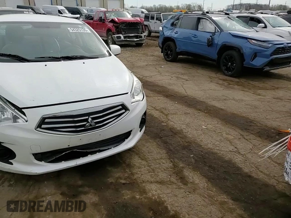 2017 Mitsubishi Mirage ES z VIN ML32F3FJ5HHF06662, wystawiony jako Copart lot #54325135 z przebiegiem 119 771 mil mil oraz Tytuł czysty. Historia ofert i sprzedaży dostępna na DreamBid. Obrazek 13.