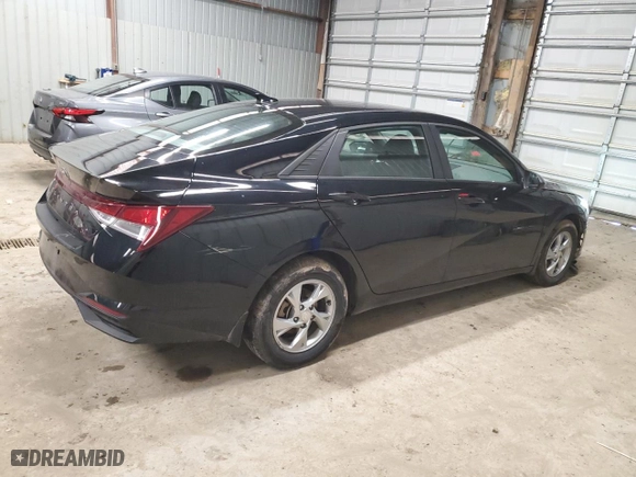 2023 Hyundai Elantra SE with VIN KMHLL4AGXPU394869, listed as a Copart auction lot 44319005 with 13,340 mi miles and Salvage Title. Bid and sale history available at carsss.com. Image 3.