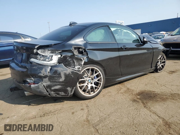 2017 BMW 2 Series M240i xDrive with VIN WBA2G3C3XH7A25521, listed as a Copart auction lot 71073604 with 0 mi miles and Clean Title. Bid and sale history available at carsss.com. Image 3.