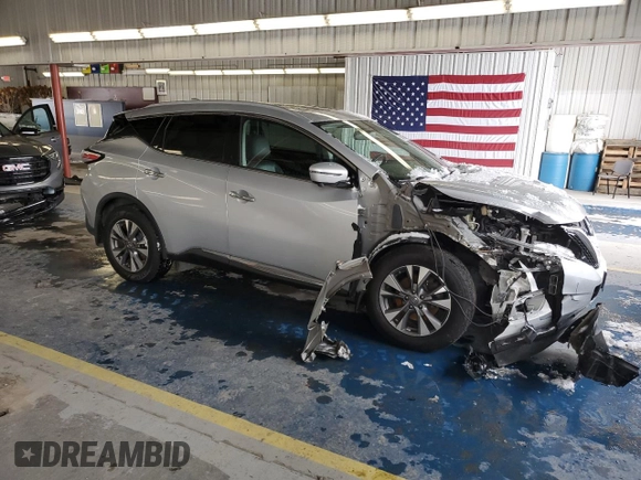 2017 Nissan Murano SL with VIN 5N1AZ2MH0HN117416, listed as a Copart auction lot 84603734 with 130,567 mi miles and Clean Title. Bid and sale history available at carsss.com. Image 4.