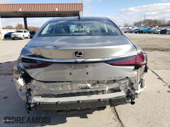 2020 Lexus ES 350 Luxury with VIN 58AEZ1B15LU079044, listed as a Copart auction lot 80201664 with 41,366 mi miles and Salvage title. Bid and sale history available at DreamBid. Image 6.