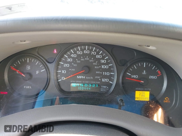 2001 Chevrolet Impala with VIN 2G1WF55E419134908, listed as a IAAI auction lot 41377284 with 100,444 mi miles and . Bid and sale history available at DreamBid. Image 7.