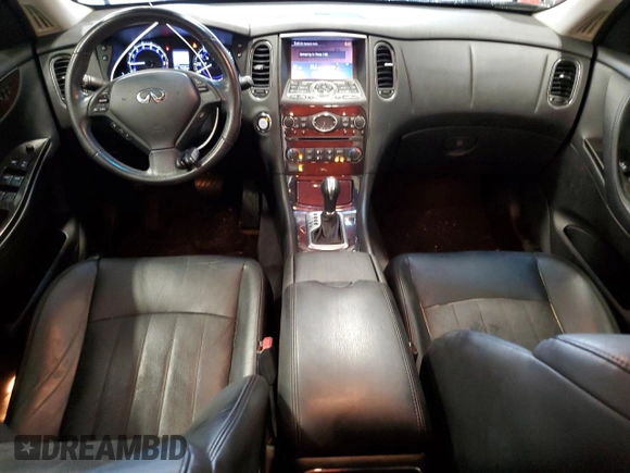 2017 Infiniti QX50 z VIN JN1BJ0RR2HM410930, wystawiony jako Copart lot #54907015 z przebiegiem 74 238 mil mil oraz Szkody całkowita. Historia ofert i sprzedaży dostępna na DreamBid. Obrazek 8.