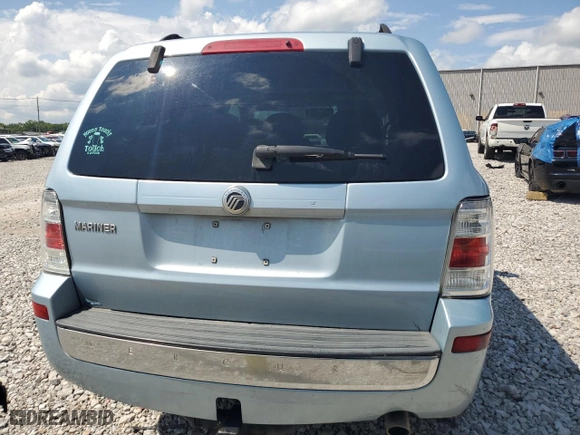 2009 Mercury Mariner with VIN 4M2CU81799KJ24372, listed as a Copart auction lot 65468924 with 123,284 mi miles and Clean Title. Bid and sale history available at carsss.com. Image 6.