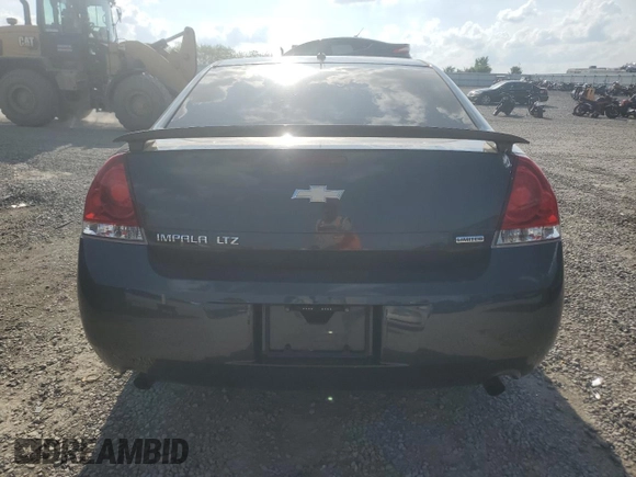 2014 Chevrolet Impala LTZ with VIN 2G1WC5E37E1155067, listed as a Copart auction lot 55255825 with 153,893 mi miles and Salvage title. Bid and sale history available at DreamBid. Image 6.