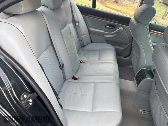 2002 BMW 5 Series 530iA with VIN WBADT634X2CH92749, listed as a Copart auction lot 51372225 with 166,586 mi miles and Clean Title. Bid and sale history available at carsss.com. Image 6.
