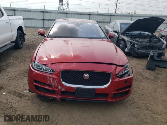 2018 Jaguar XE 25t Prestige with VIN SAJAK4FX4JCP19005, listed as a Copart auction lot 64603524 with 0 mi miles and Salvage Title. Bid and sale history available at carsss.com. Image 5.