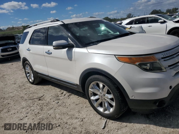 2011 Ford Explorer Limited with VIN 1FMHK7F8XBGA92677, listed as a Copart auction lot 77738694 with 162,137 mi miles and Salvage title. Bid and sale history available at DreamBid. Image 4.
