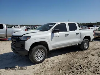 2023 Chevrolet Colorado 2WD Work Truck with VIN 1GCPSBEK0P1200413, listed as a Copart auction lot 51478845 with 43,195 mi miles and Salvage Title. Bid and sale history available at carsss.com. Image 1.