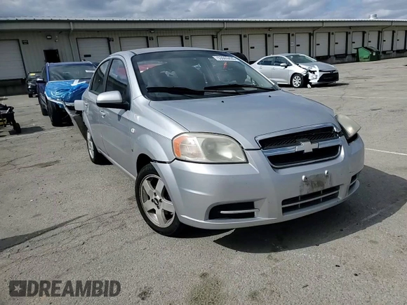 2007 Chevrolet Aveo LT with VIN KL1TG56687B114450, listed as a Copart auction lot 53069435 with 150,469 mi miles and Salvage title. Bid and sale history available at DreamBid. Image 11.