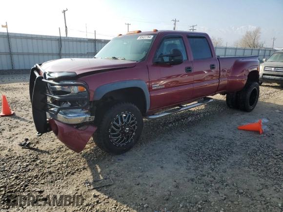 2006 GMC Sierra 3500 DRW SLE1 z VIN 1GTJK33D86F155187, wystawiony jako Copart lot #83437764 z przebiegiem 100 394 mil mil oraz Szkody całkowita. Historia ofert i sprzedaży dostępna na DreamBid. Obrazek 1.
