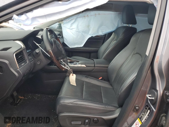 2017 Lexus RX 350 with VIN 2T2ZZMCA3HC035850, listed as a Copart auction lot 44435685 with 46,516 mi miles and Salvage Title. Bid and sale history available at DreamBid. Image 7.