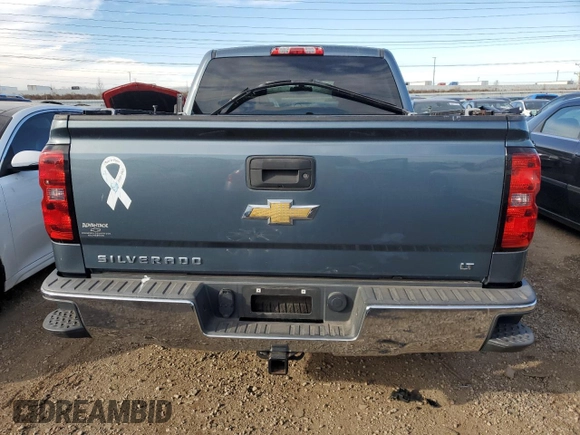 2014 Chevrolet Silverado 1500 LT with VIN 3GCUKREC7EG322253, listed as a Copart auction lot 83866084 with Not Provided miles and Salvage Title. Bid and sale history available at DreamBid. Image 6.