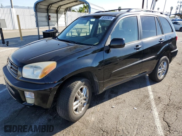 2003 Toyota RAV4 with VIN JTEGH20V630108234, listed as a Copart auction lot 46493925 with 256,565 mi miles and Salvage Title. Bid and sale history available at DreamBid. Image 1.