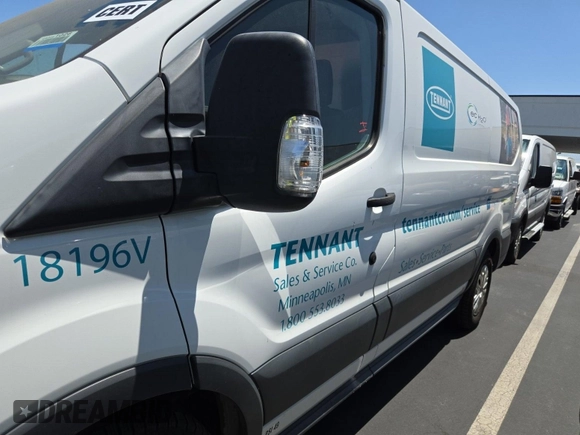 2018 Ford Transit with VIN 1FTYE1YM9JKB52270, listed as a IAAI auction lot 42714304 with 95,416 mi miles and . Bid and sale history available at DreamBid. Image 36.