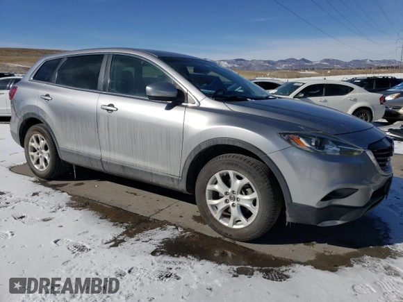 2013 Mazda CX-9 Sport with VIN JM3TB2BA7D0409506, listed as a Copart auction lot 43003285 with 193,375 mi miles and Salvage Title. Bid and sale history available at carsss.com. Image 4.
