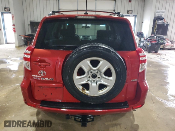 2010 Toyota RAV4 with VIN JTMBF4DV4A5028246, listed as a Copart auction lot 44964765 with 180,179 mi miles and Salvage Title. Bid and sale history available at carsss.com. Image 6.